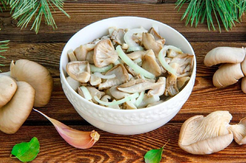 Маринованные вешенки