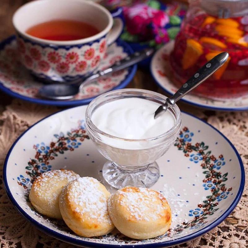 Домашние сырники с медом