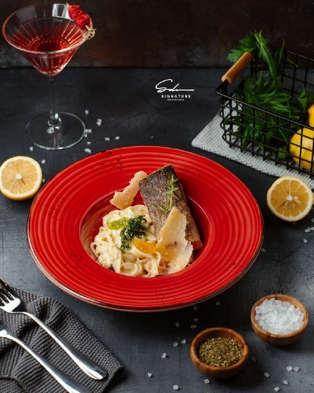 Pasta al salmone
