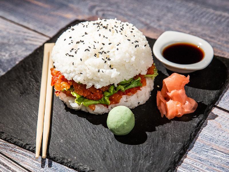 Sushi burger