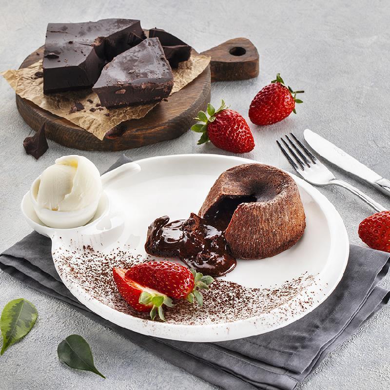 Chocolate volcano