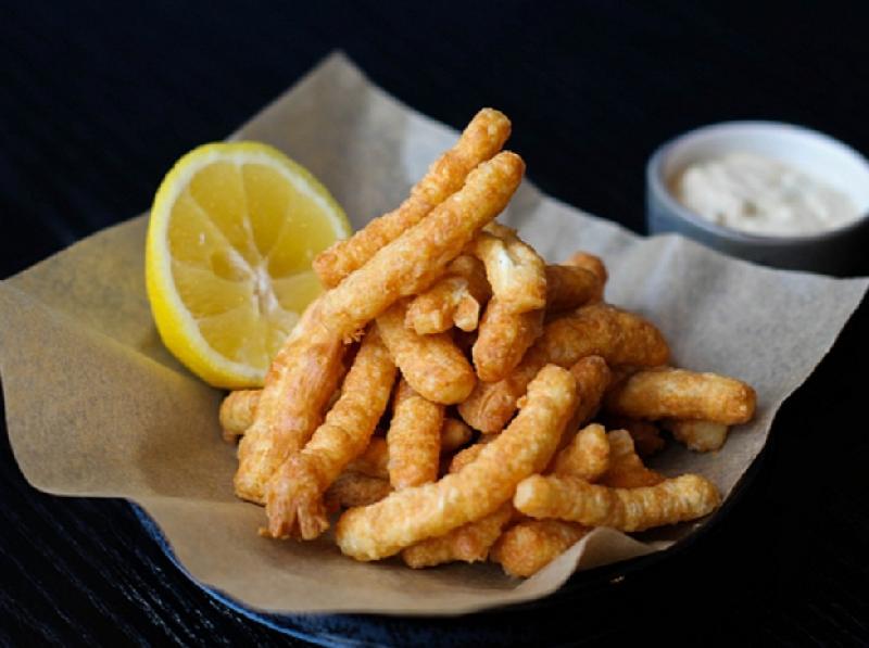 Deep Fried Smoked Cheese