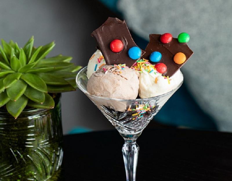 M&M S Funge Sundae 