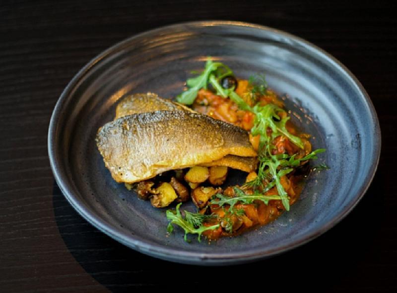 Pan Seared Sea Bass Fillet
