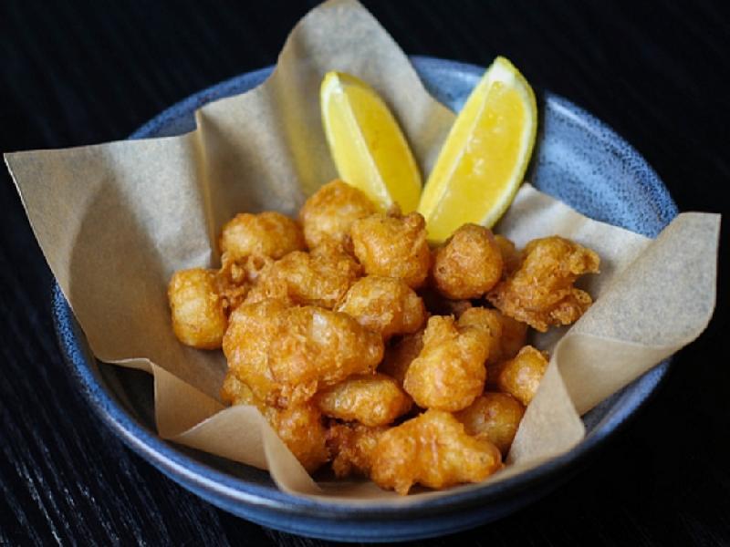 Golden Fried Shrimp Popcorn
