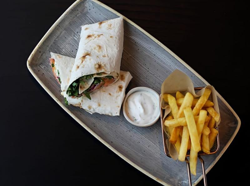 Smoked Salmon Lavash