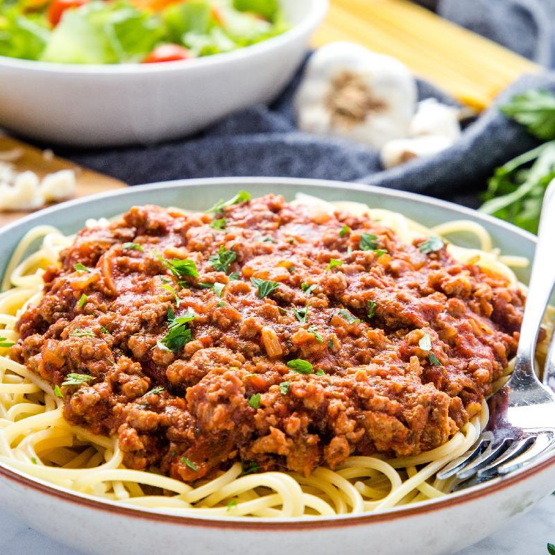Spagetti Ətlə