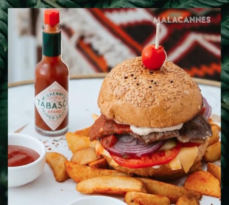 Mal Əti Çizburger Kartof Fri ilə