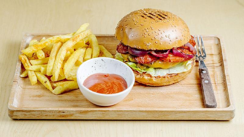 Pepperoni Burger