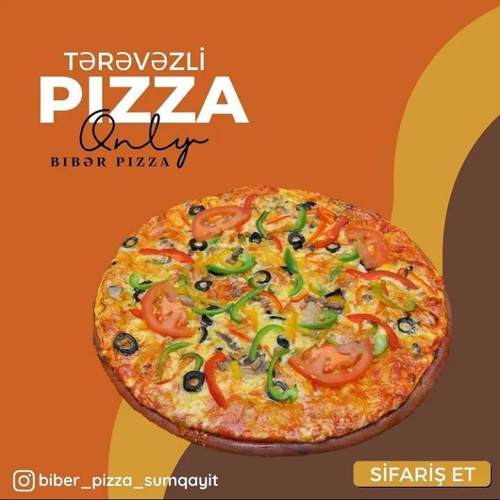 Tərəvəzli Pizza