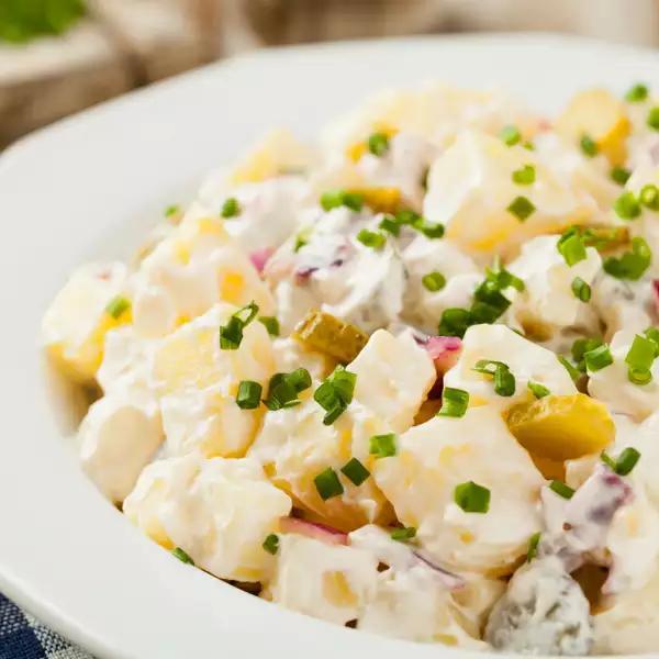Avstriya Sayağı Kartof Salatı Mayonez İlə