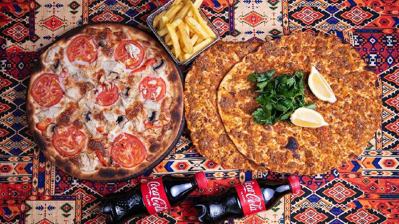 Pizza Lahmacun seti