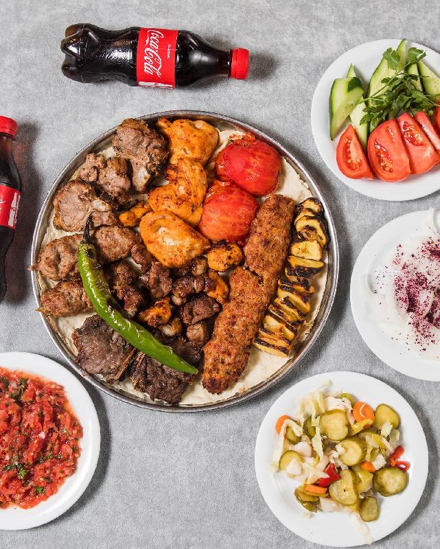 Qarışıq tepsi kabab seti - 2 nəfərlik 