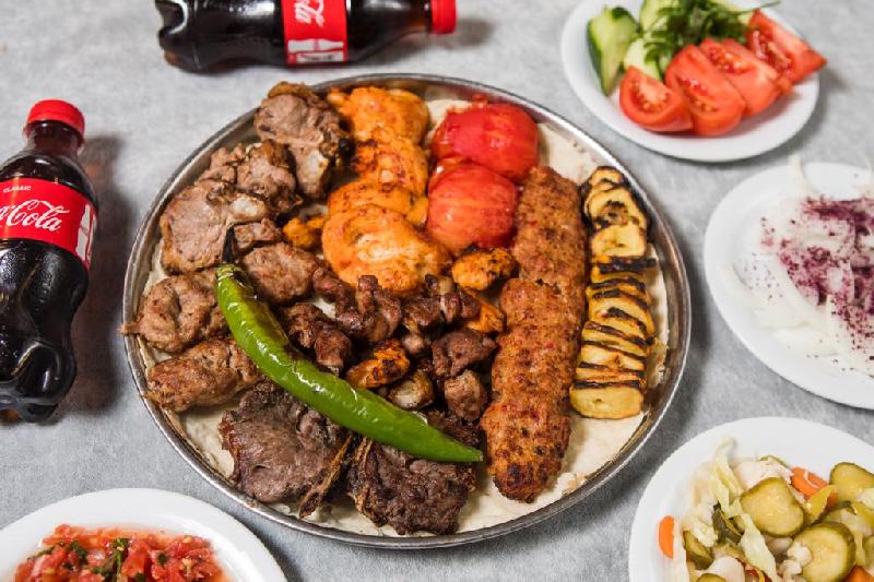 Qarışıq tepsi kebab seti - 6,7 nəfərlik 