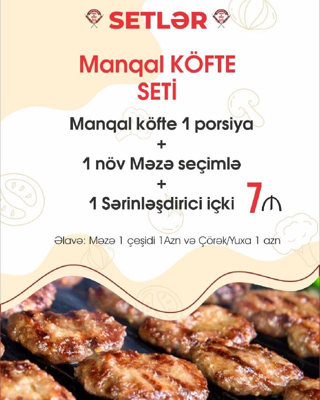 Manqal Köftə Seti