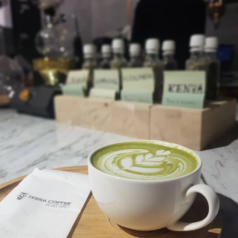 Green tea latte