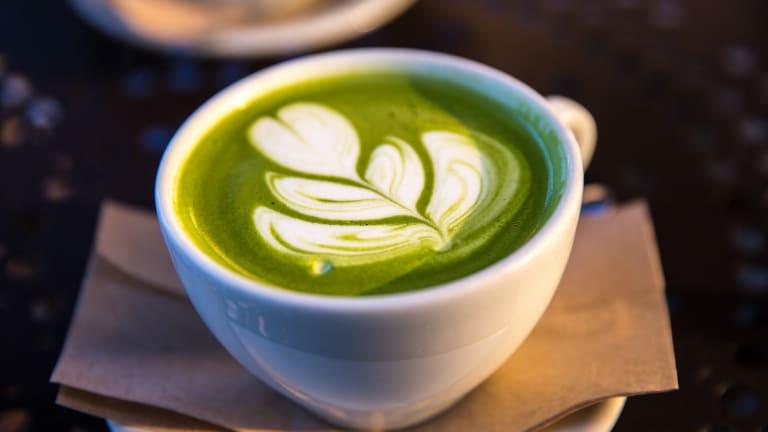 Green tea latte