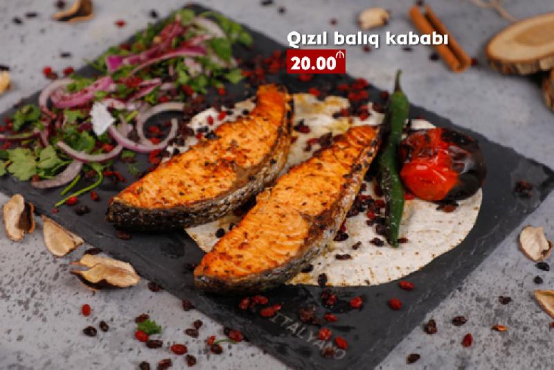 Qızıl balıq kababı