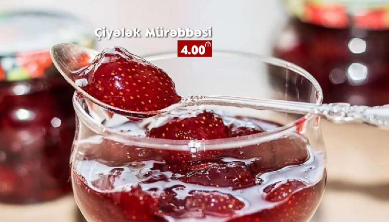 Çiyələk mürəbbəsi