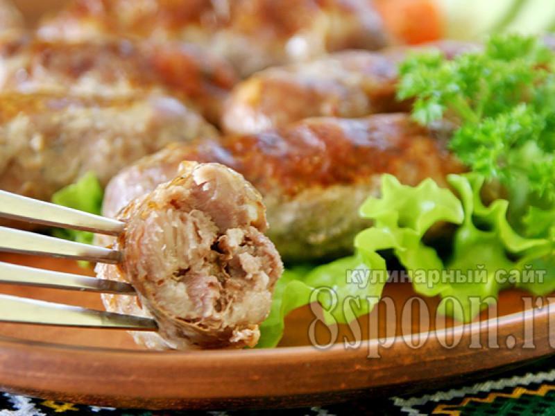 Kolbasa kravok qızartma 