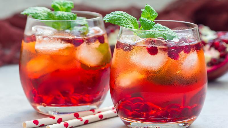 Fruity mocktail