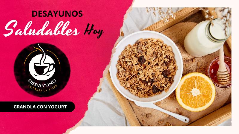Granola con miel