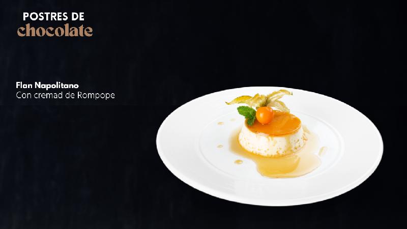 Flan Napolitano