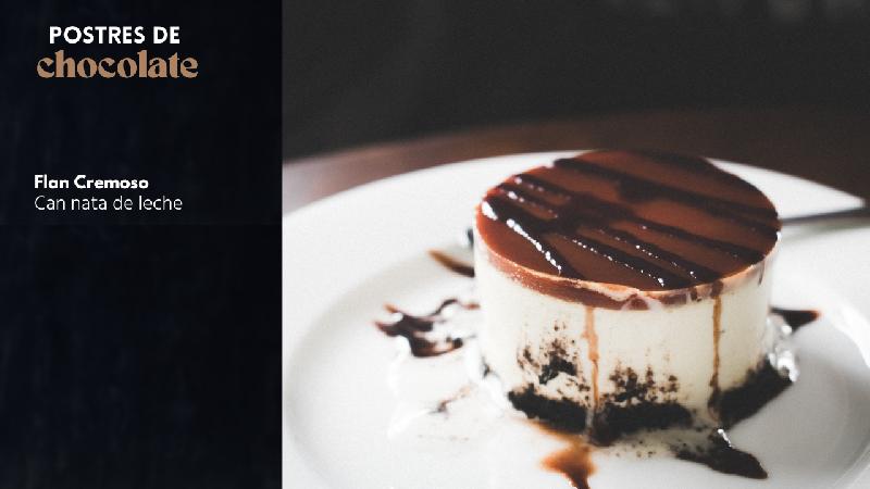 Flan cremoso