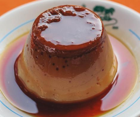 Flan de la casa
