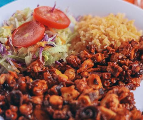 Pulpo con Arroz
