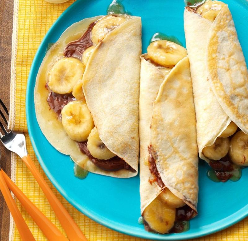 Banana crepe