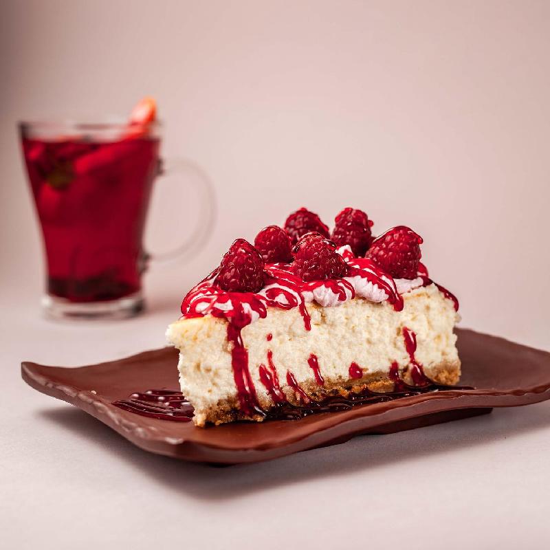 Raspberry cheesecake