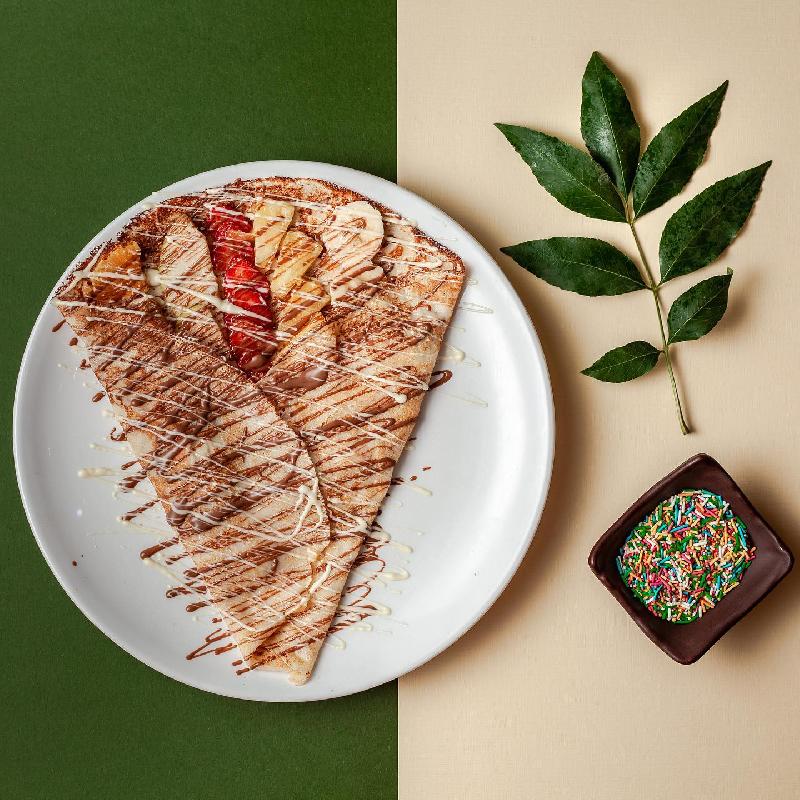 Fruits crepe