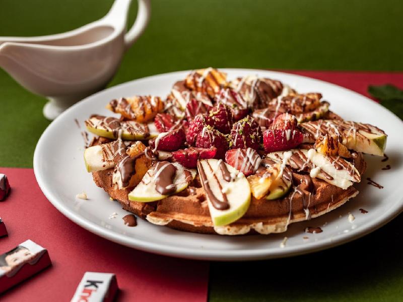 Tasty mix waffle