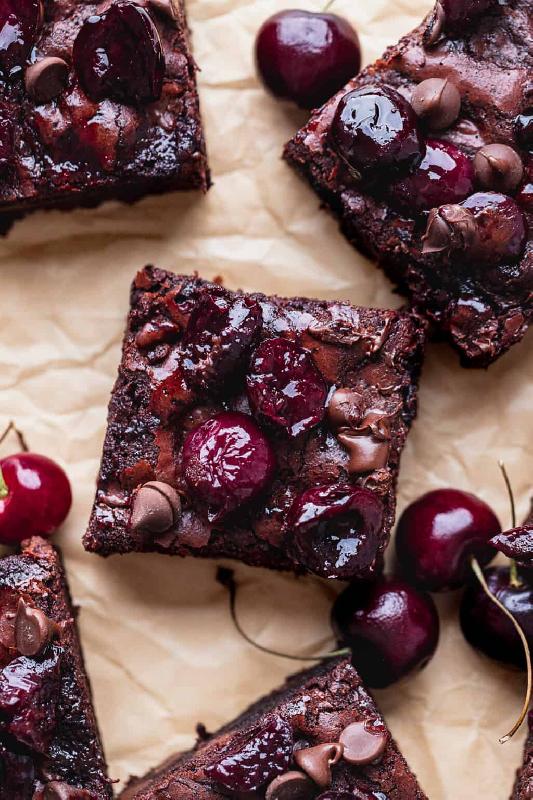 Cherry brownie