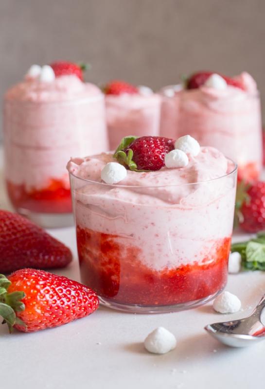 Stawberty dessert