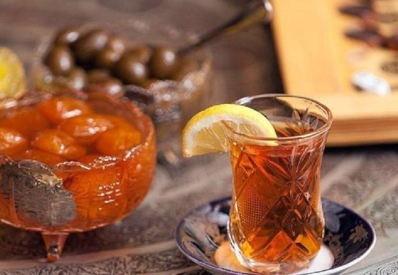 Çay + mürəbbə