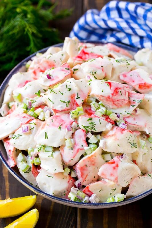 Krab salat