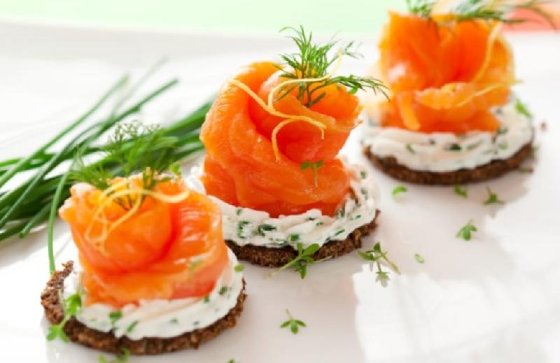 Salmon kanepe 
