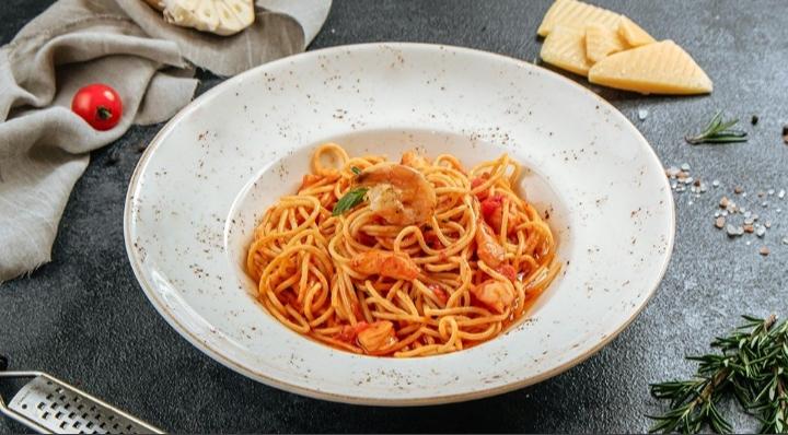 Spaghetti Con Gamberoni
