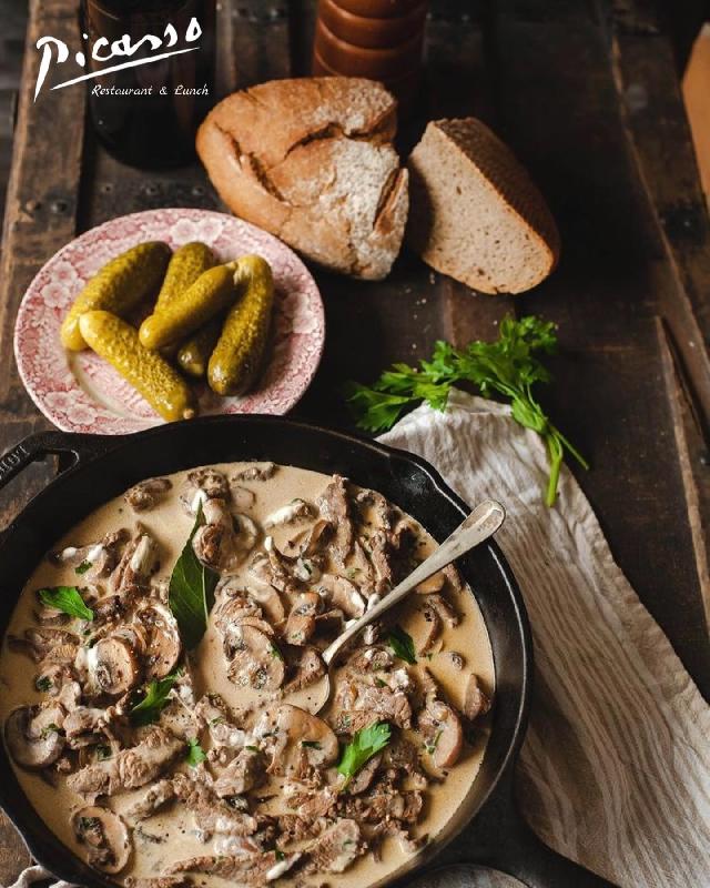Beef Stroganoff