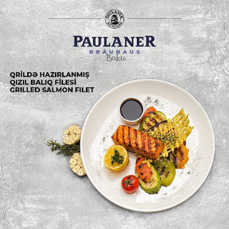 QRİLDƏ HAZIRLANMIŞ QIZIL BALIQ FİLESİ