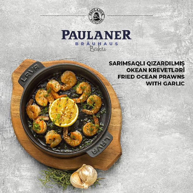SARIMSAQLI QIZARDILMIŞ OKEAN KREVETLƏRİ