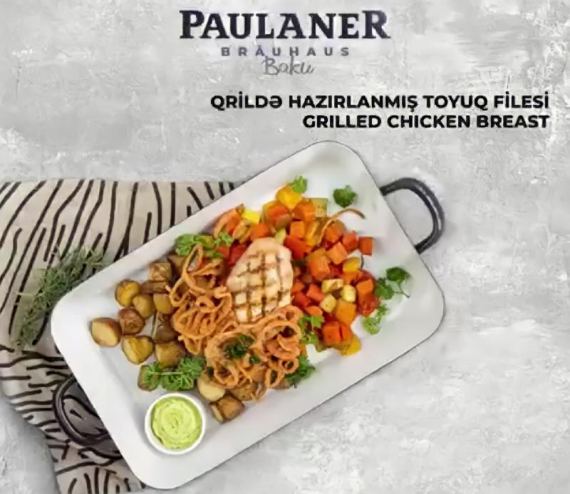 QRİLDƏ HAZIRLANMIŞ TOYUQ FİLESİ