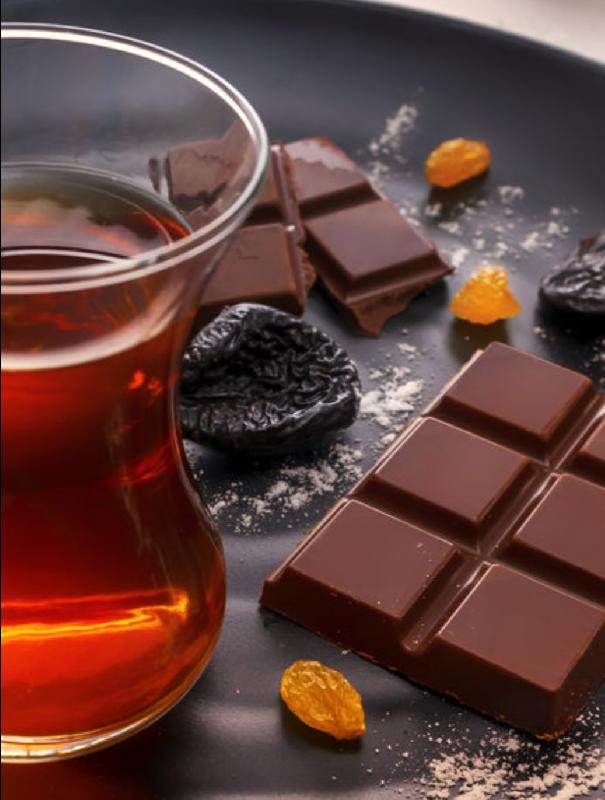 Çay şokolad