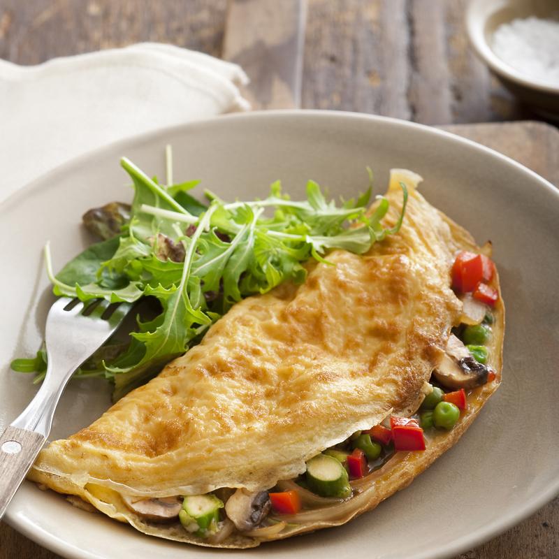 Vegetarian omlet