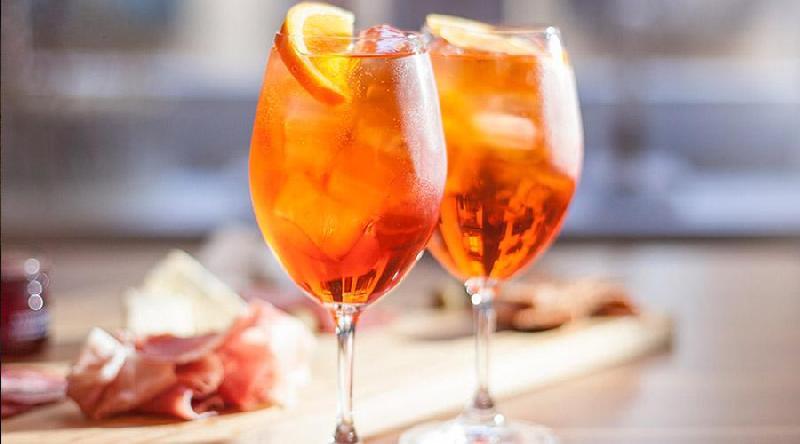 Alkaqolsuz aperol Limonadı 