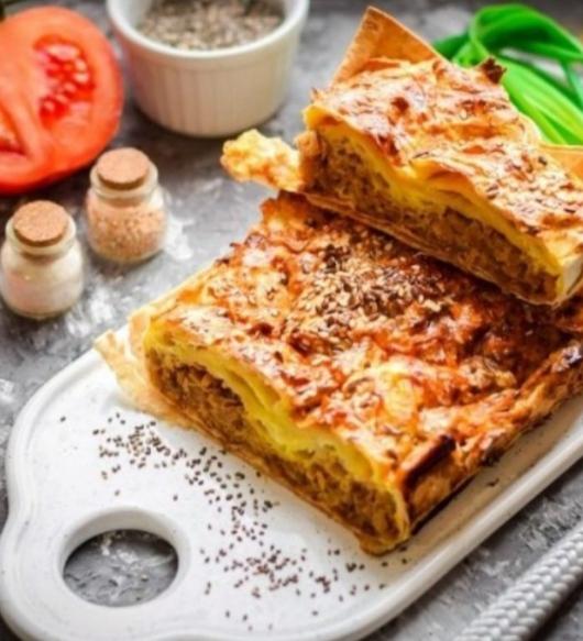 Kələmli şirin piroq