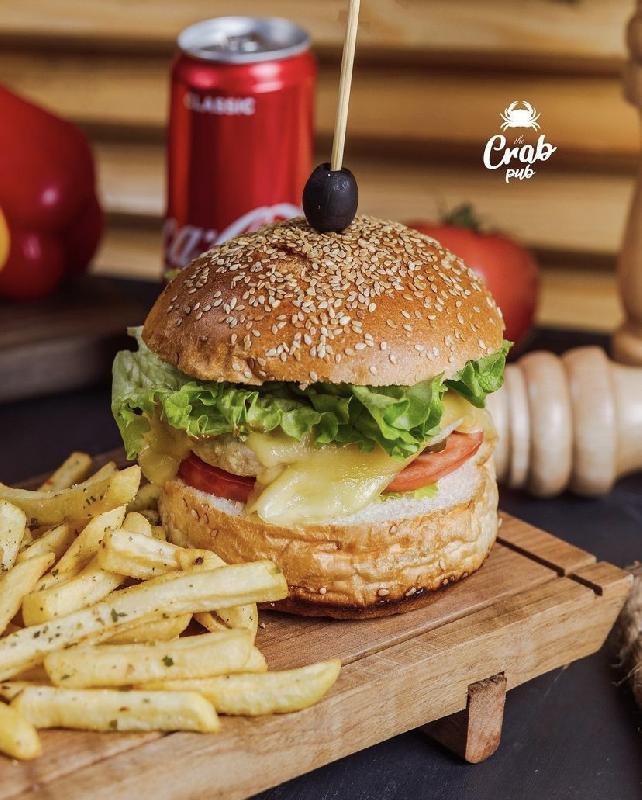 Burger toyuq 