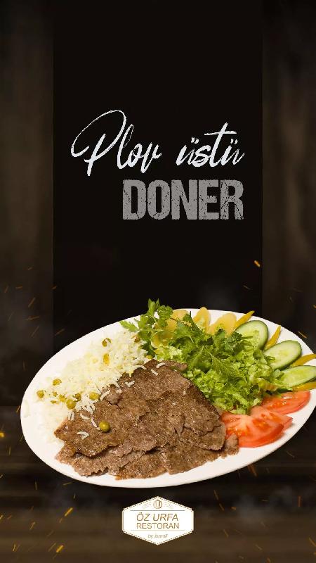 Plov üstü ət dönər